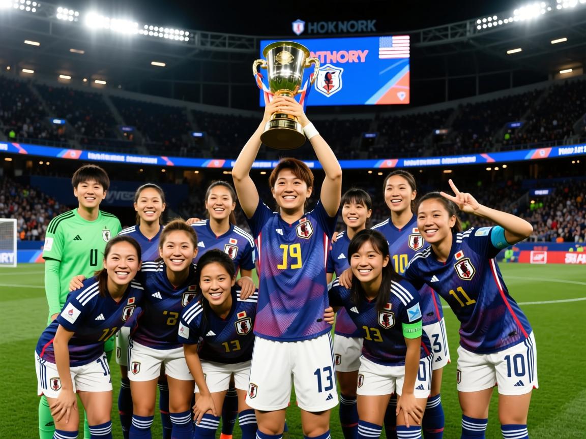 纽约比赛，女足日本队夺冠无悬念  第1张