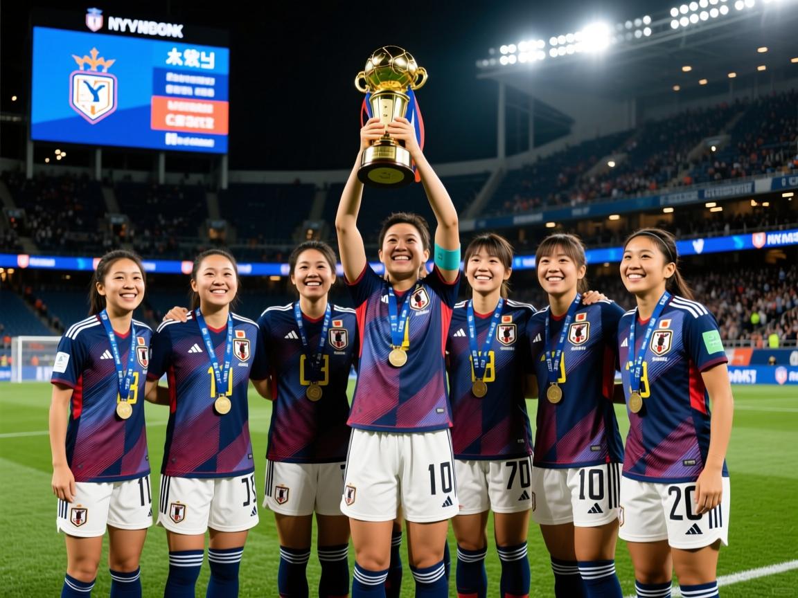 纽约比赛，女足日本队夺冠无悬念  第4张