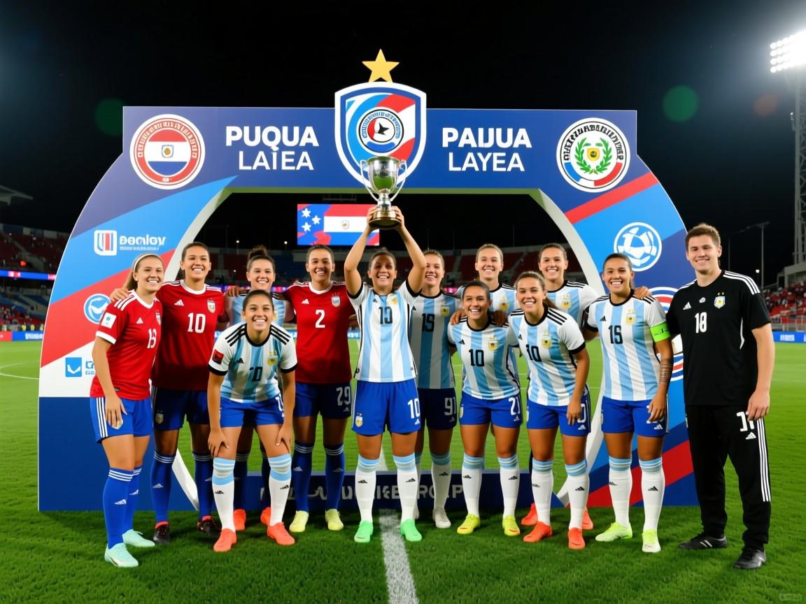 巴拉圭女足联赛末轮，阿根廷队夺冠  第3张