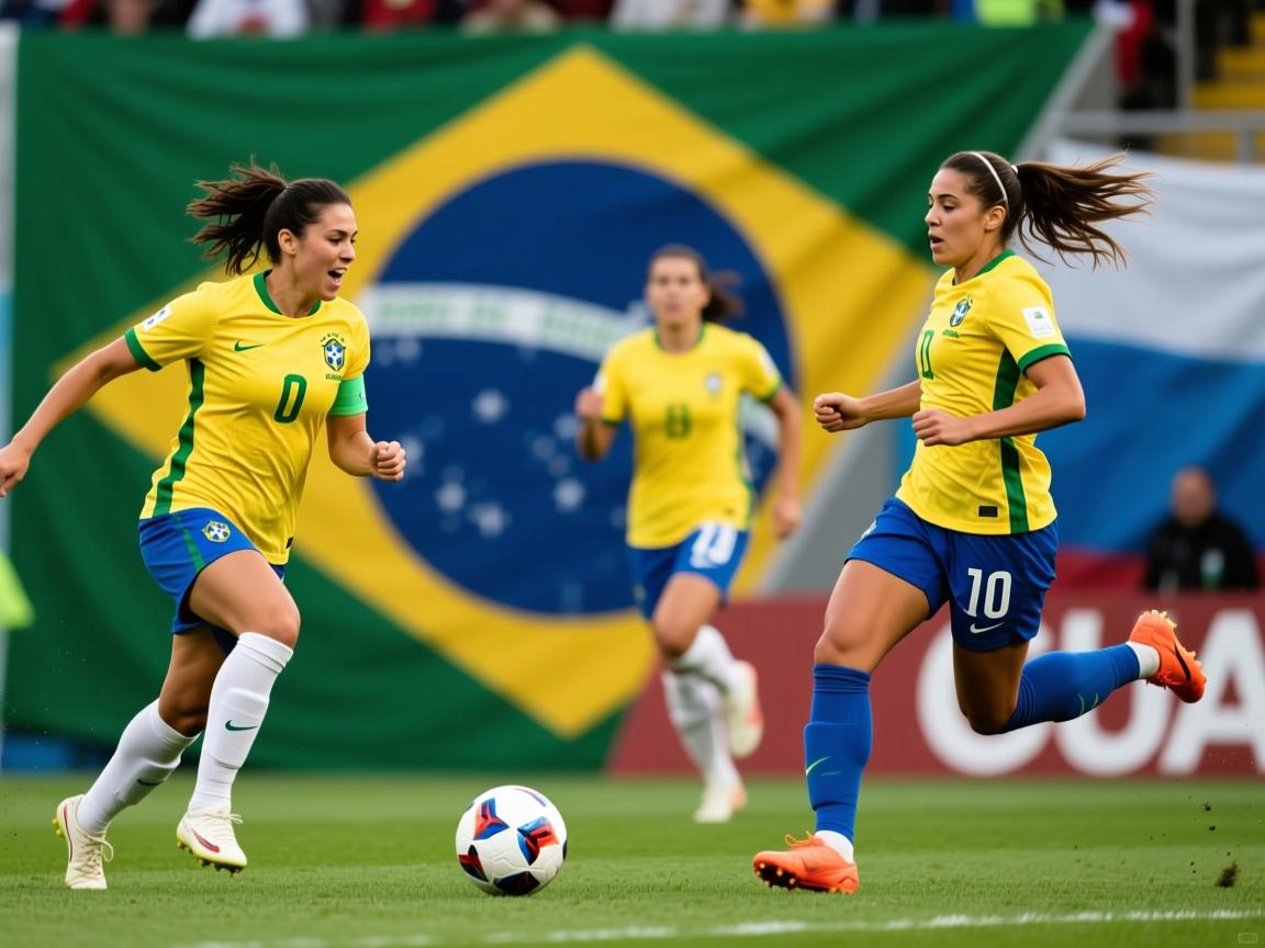 俄罗斯女足赛事精彩对决：巴西队大胜  第3张