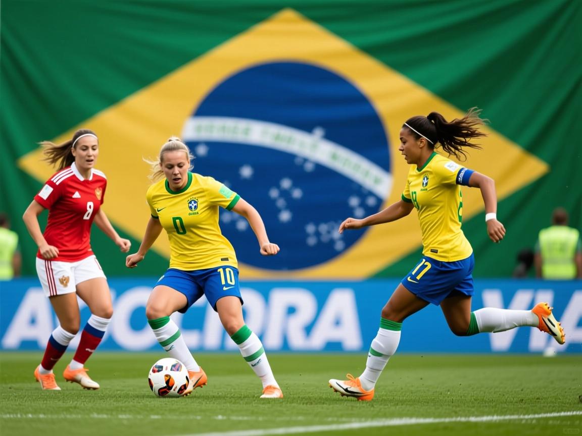 俄罗斯女足赛事精彩对决：巴西队大胜  第3张