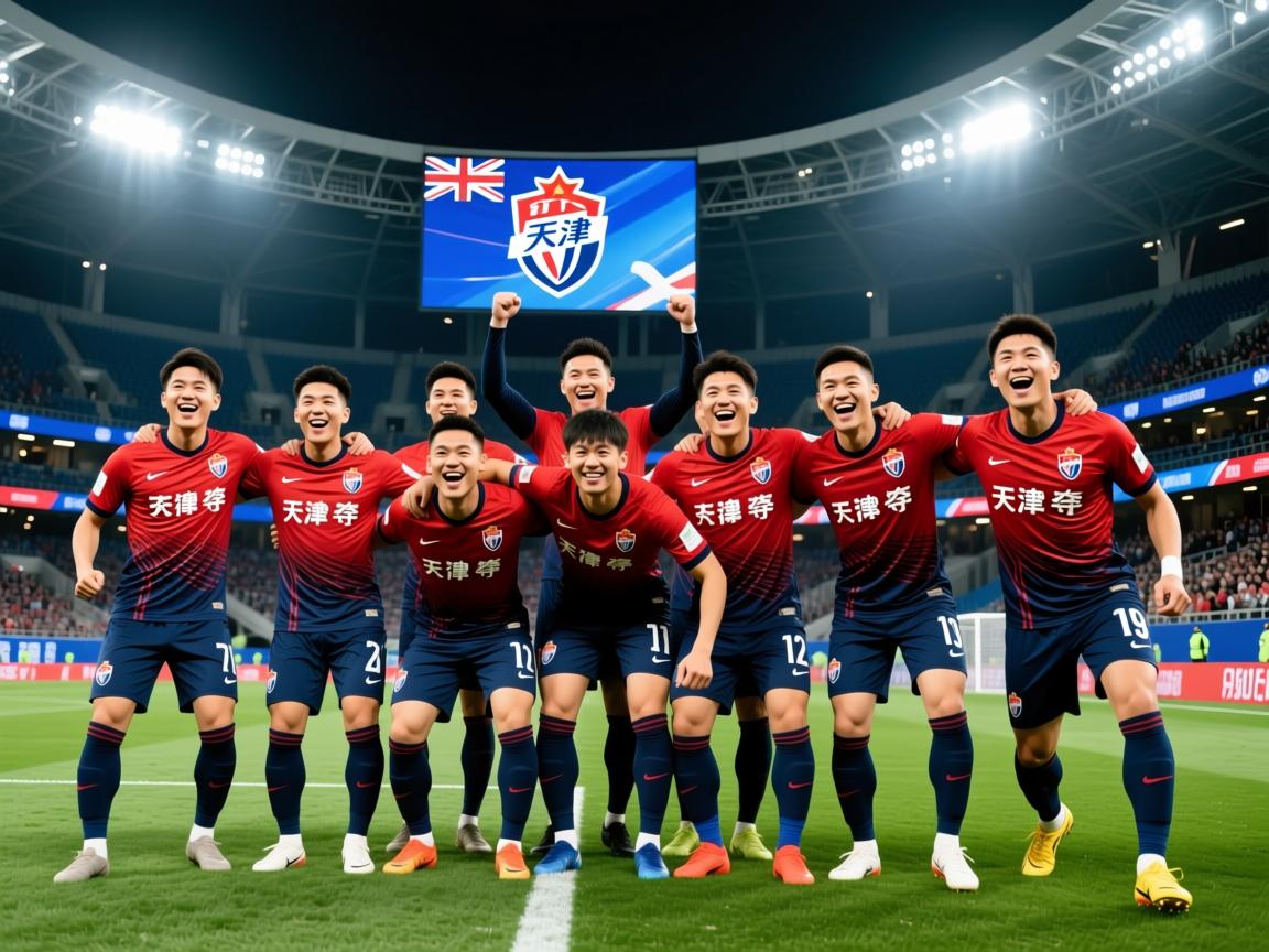天津队展现出色表现，夺得胜利  第1张