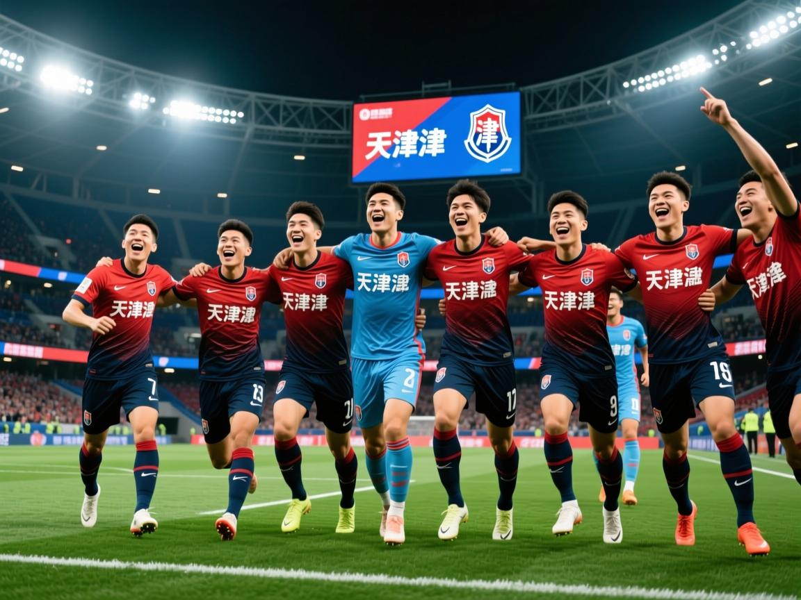 天津队展现出色表现，夺得胜利  第2张