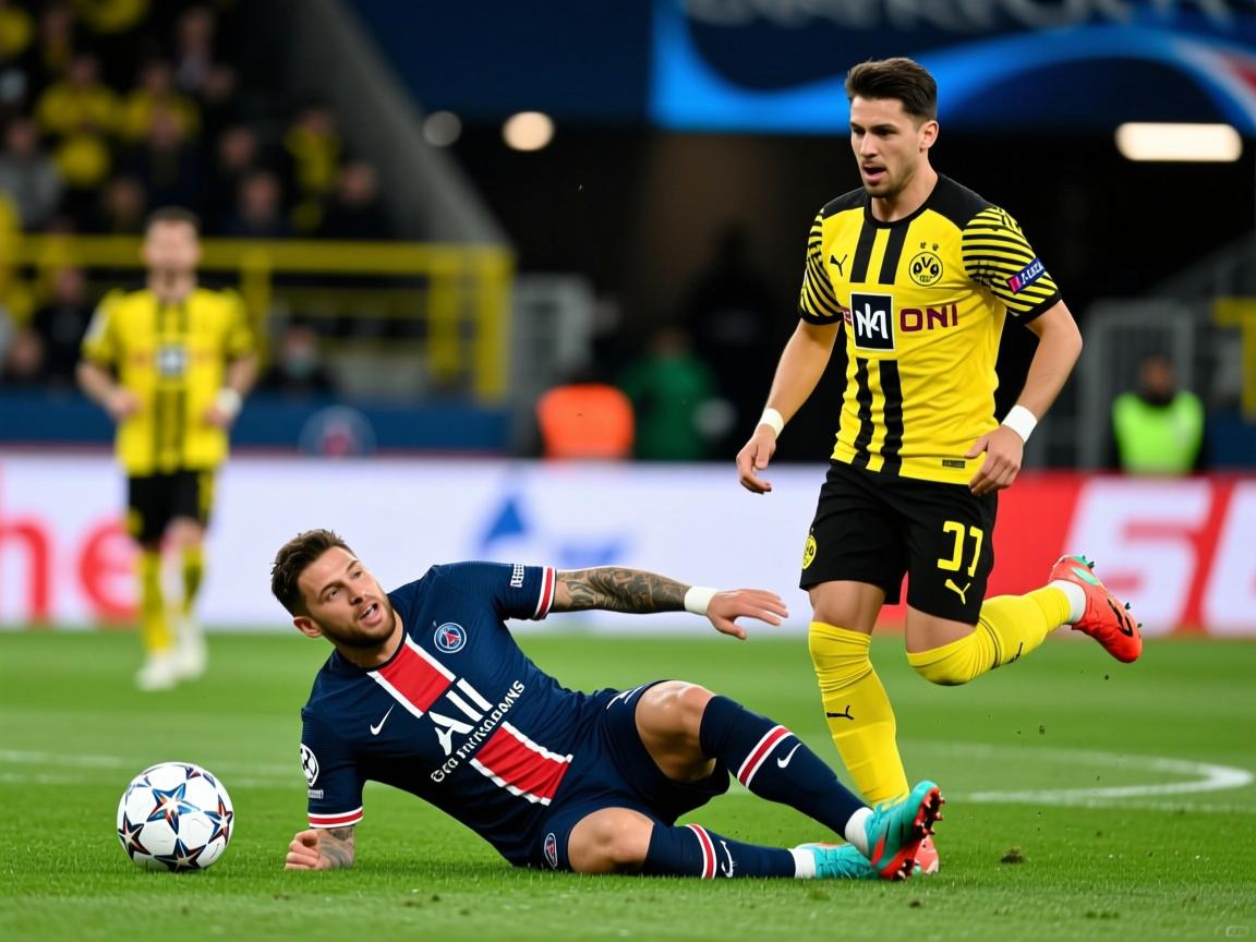 巴黎圣日耳曼惨败多特蒙德，提前出局欧冠！  第4张