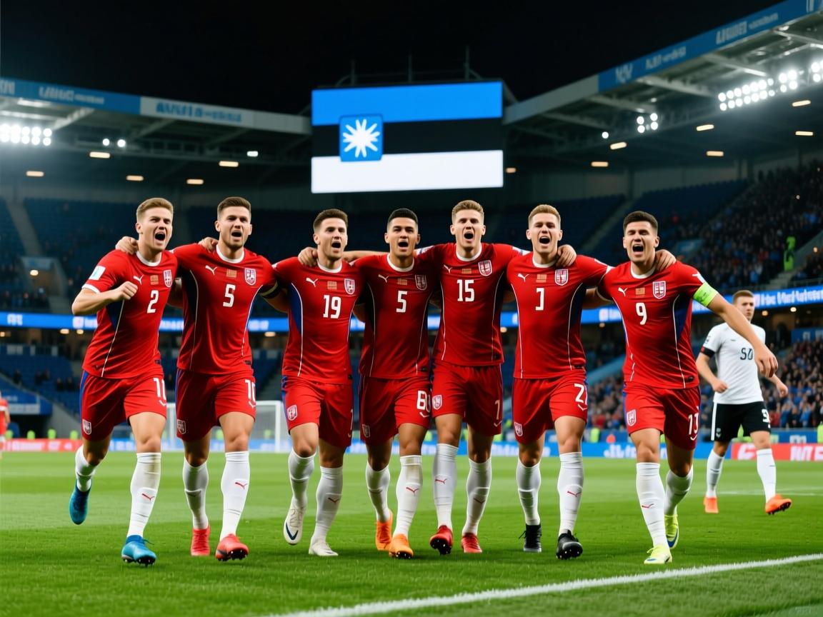 捷克队客场击败爱沙尼亚，赢得胜利  第1张