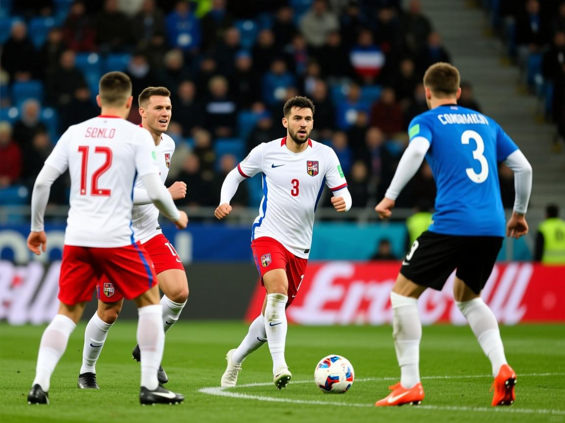 捷克队客场击败爱沙尼亚，赢得胜利  第2张