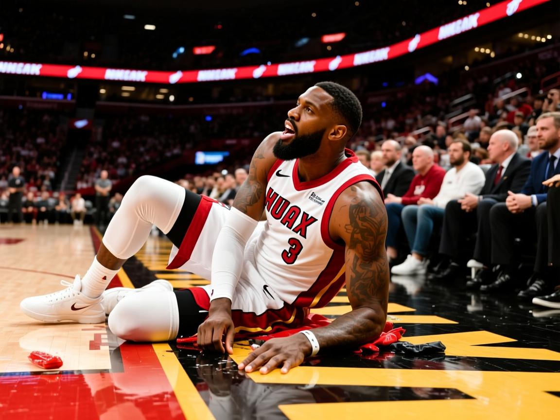 热火主场惨败，巴特勒受伤离场  第3张