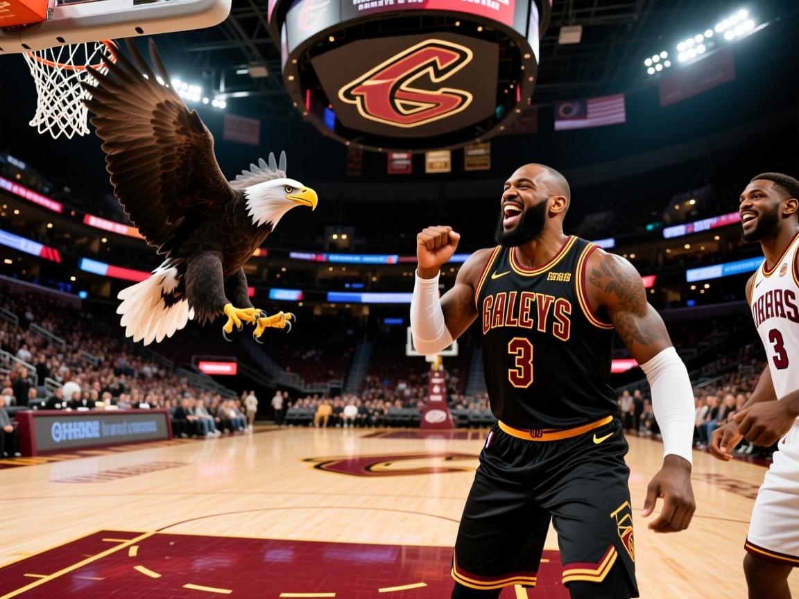 老鹰主场大胜骑士，继续保持好状态  第3张